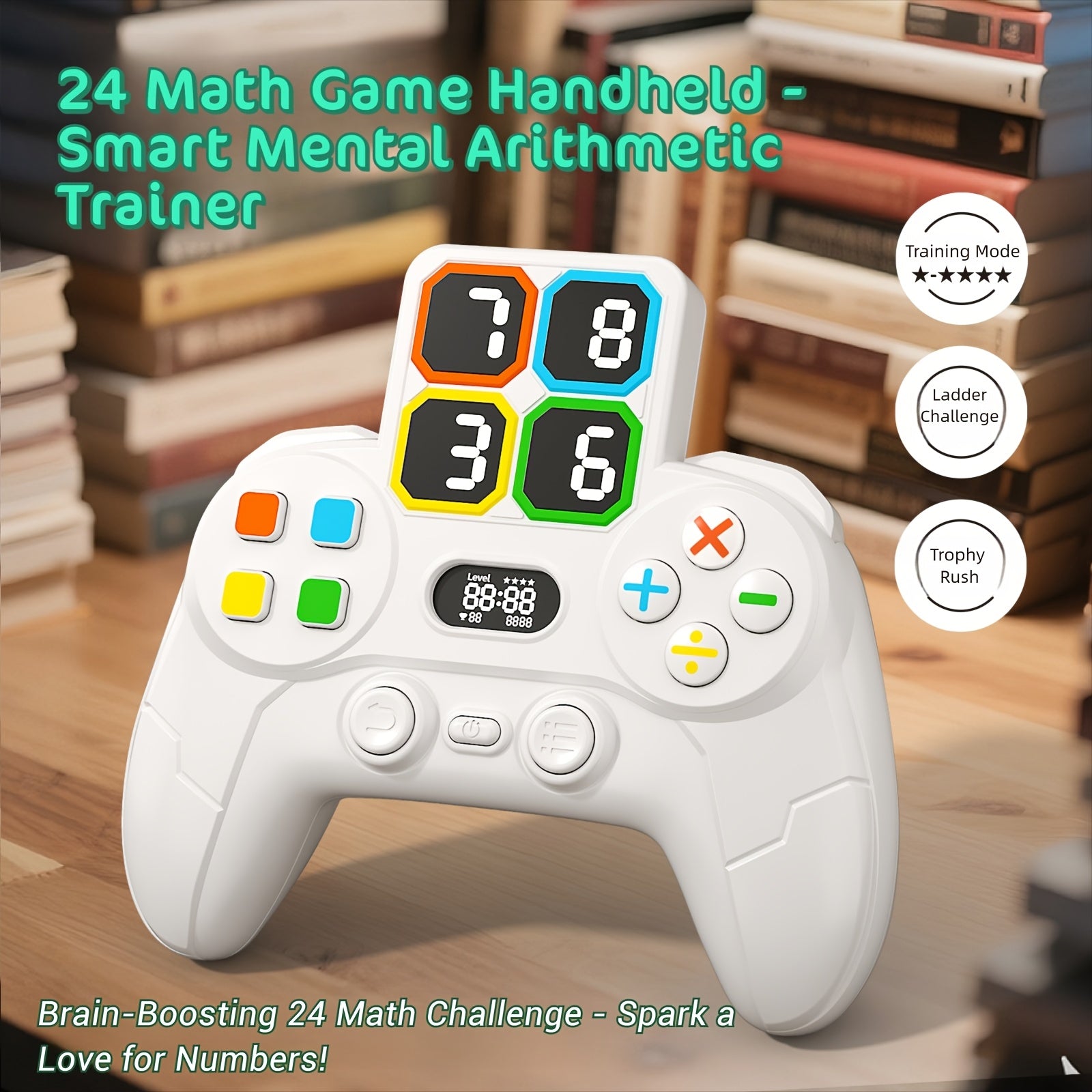 Interactieve rekenpuzzel met scherm | Educatief 6+