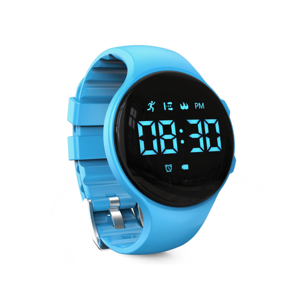 LED Digitale Fitness Tracker Horloge voor Kinderen van 3-14 Jaar - Smartwatch met Stappenteller, Stopwatch en Alarm - Waterbestendig en USB Oplaadbaar