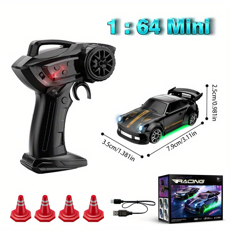 Mini RC Auto 4WD Drift | Kinderspeelgoed Cadeau 8+ Jaar