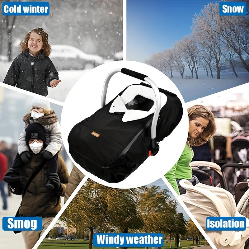 Baby Autostoelhoes | Winter Warme Canopy Hoes Voor Zuigelingen
