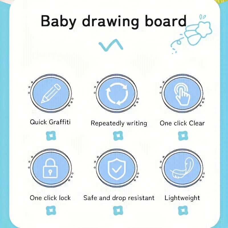 13 Inch LCD Tekenbord | Herbruikbare Schrijftablet voor Kinderen met Pen