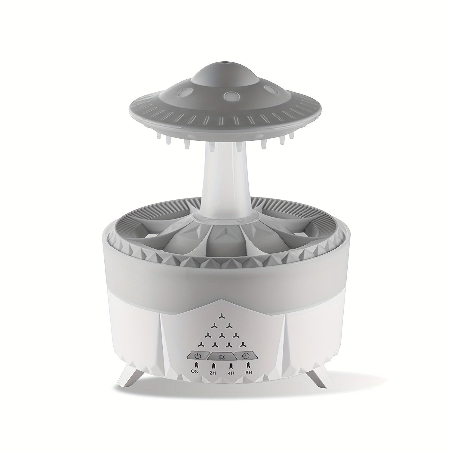 Ultrasonic Humidifier | Geurcompatibel, met Nachtlampje Afstandsbediening