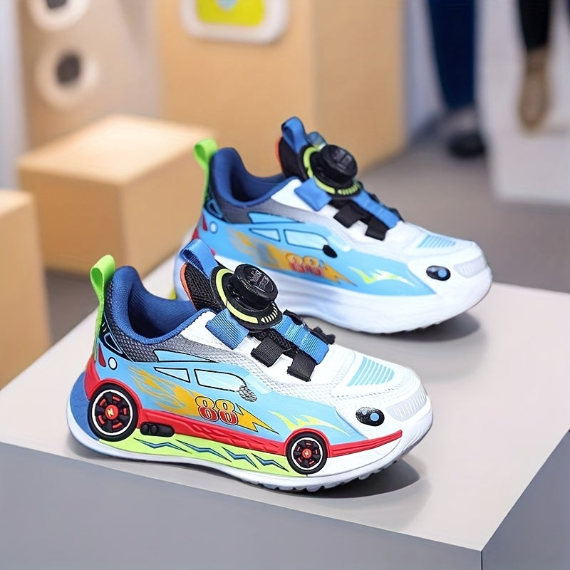 Trendy Race Sneakers Kinderen | Ademend, Lichtgewicht & Verstelbare Sluiting