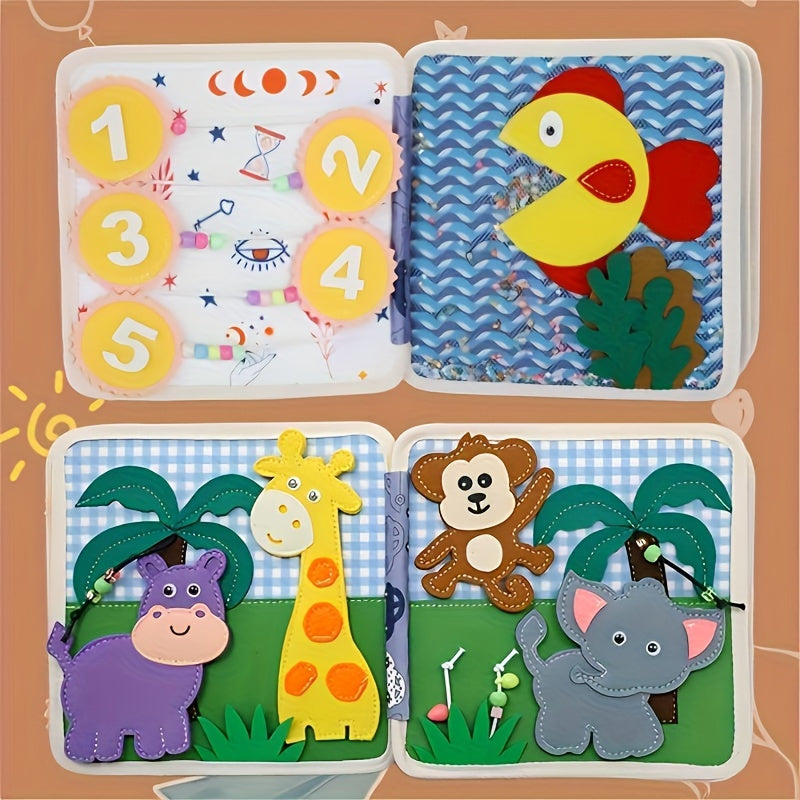 Leeuw Busy Board Boek | Educatief Activiteitenspeelgoed voor Kinderen