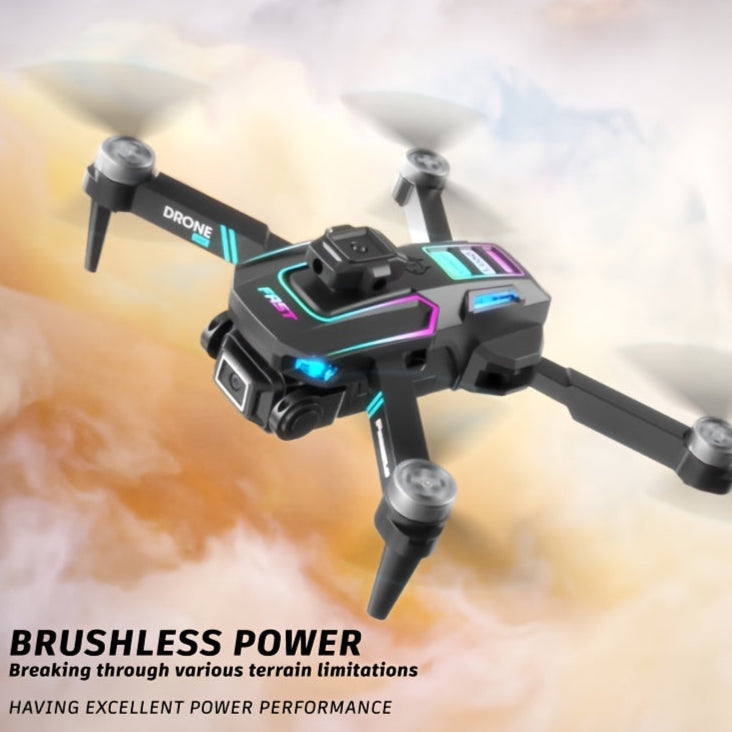 HD Dual Camera Drone met Twee Batterijen | Beginnersvriendelijk met Obstakelvermijding & Optische Flow