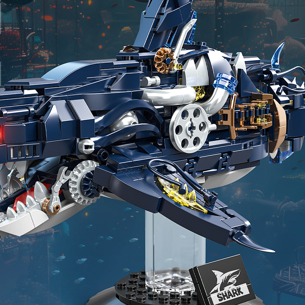 Haai Bouwblokken Model – 641-delig Educatief Creatief Speelgoed