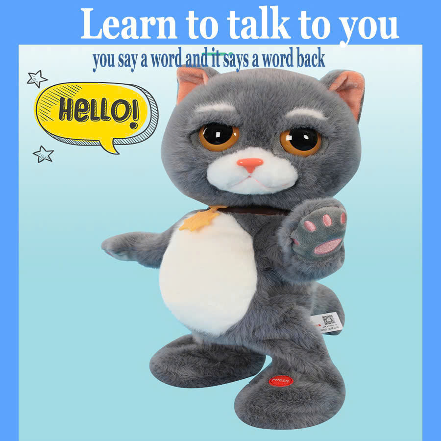 Interactieve Elektronische Kat | Pratend Speelgoed voor Kind