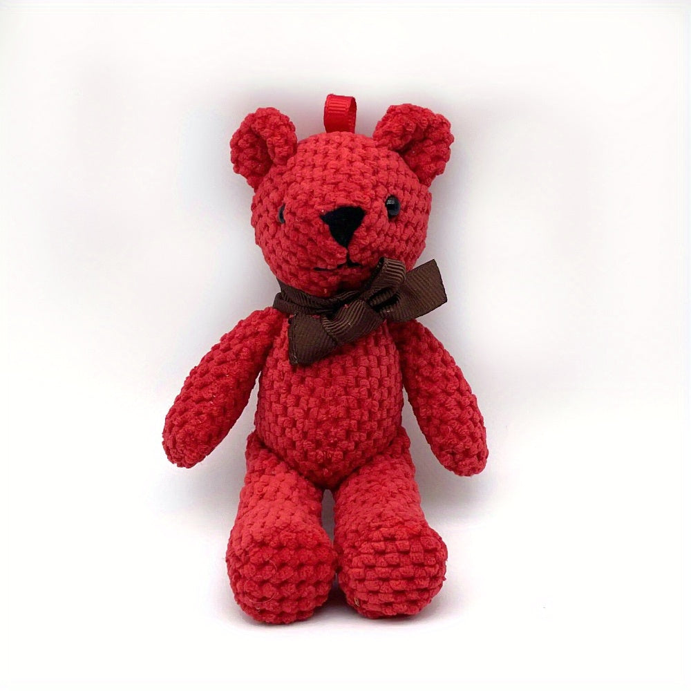 5,9" Schattige Beer Knuffel | Sleutelhanger Pop in Outfit | Ideaal voor Verjaardagen, Bruiloften & Kerstmis