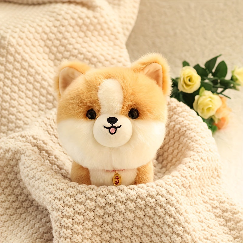 Schattige Pluche Corgi Hond Knuffel | Zacht en Knuffelig Gevulde Dierenpop