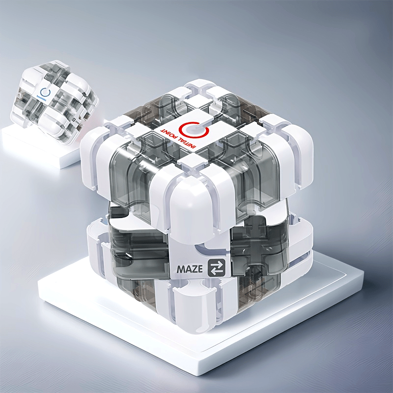 3D Maze Magic Cube | Educatieve Doolhof Puzzel | Voor Kinderen & Volwassenen