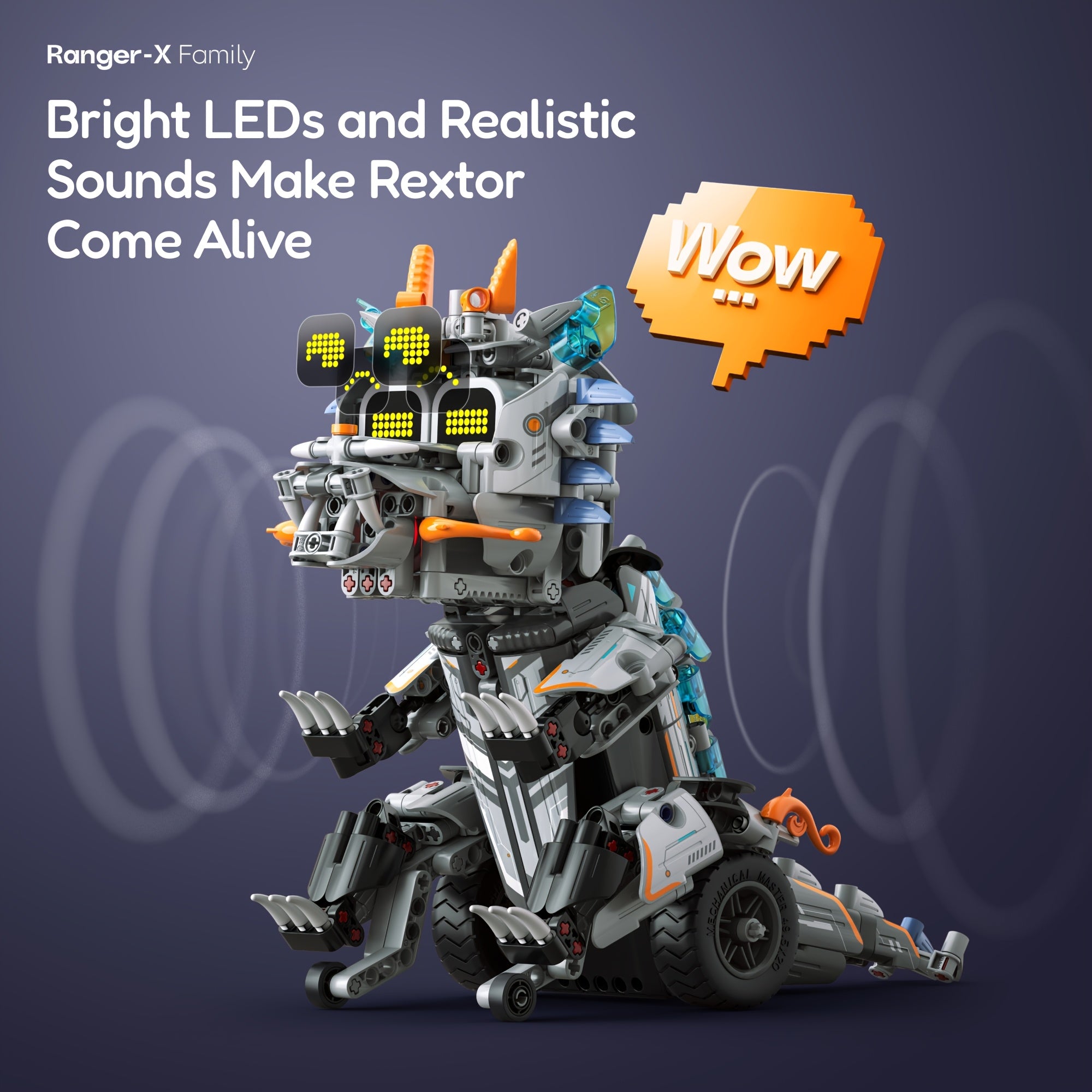 646-delige Sillbird 5-in-1 robotset - Afstandsbediende draak, STEM-educatief, ideaal voor kinderen van 8-12 jaar, geweldig voor Kerstmis en verjaardagen.