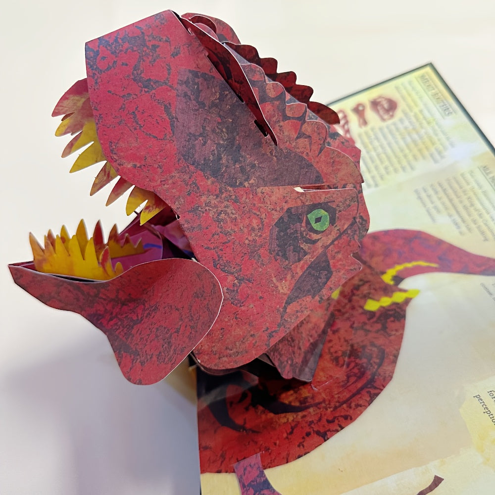 Pop up Dinosaurus Encyclopedie – Interactief 3D Boek Met Realistische Illustraties