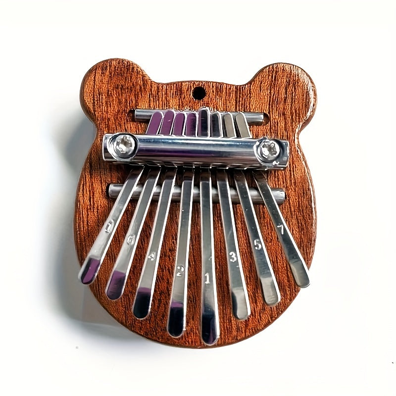 Mini Kalimba 8 Toetsen | Vingerduim Piano Muziekinstrument, Cadeau Jong & Oud