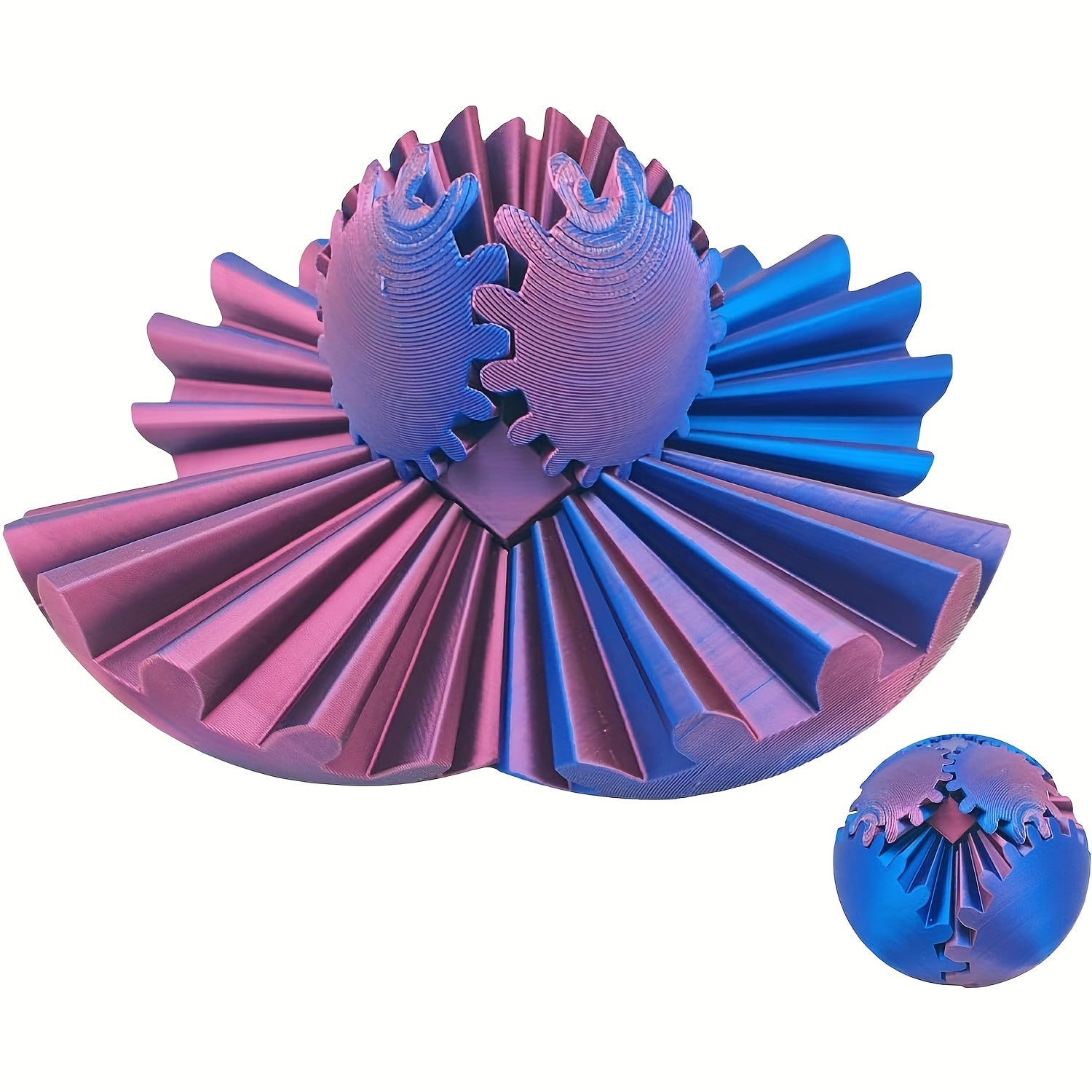 3D Tandwiel Bal - Steampunk Fidget Spinner Speelgoed, Kerstcadeau voor Kinderen
