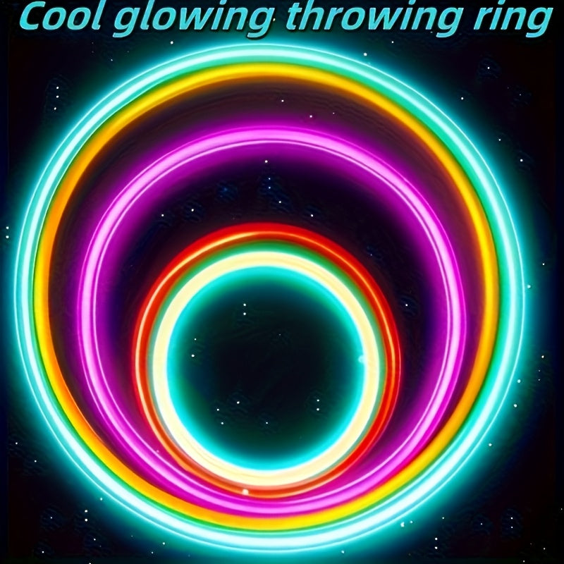 Glow Ring Toss LED Werpspel voor Kinderen – Educatief Lichtgevend Spel voor Binnen & Buiten, Familieplezier vanaf 3 Jaar