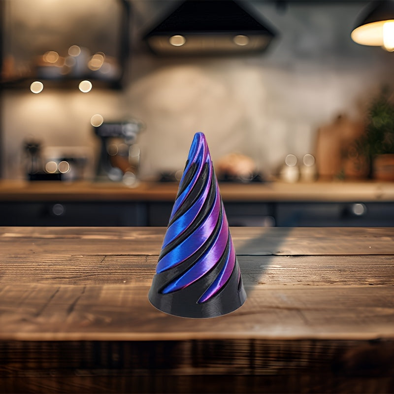 Dubbelzijdige Kinetische Spinning Cone | 3D Spiraalspeelgoed | Voor Leeftijd 14+ | Halloween/Kerstcadeau