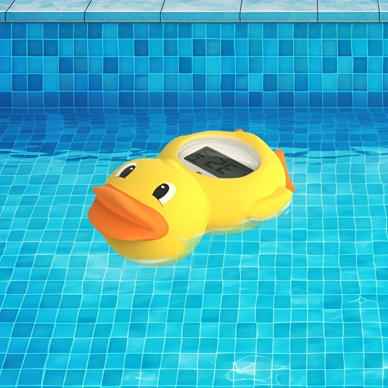 Cartoon Eend Baby Waterthermometer | 3-in-1 Badkamer Zwembad Inductie Water Temperatuur Meter Met Batterij