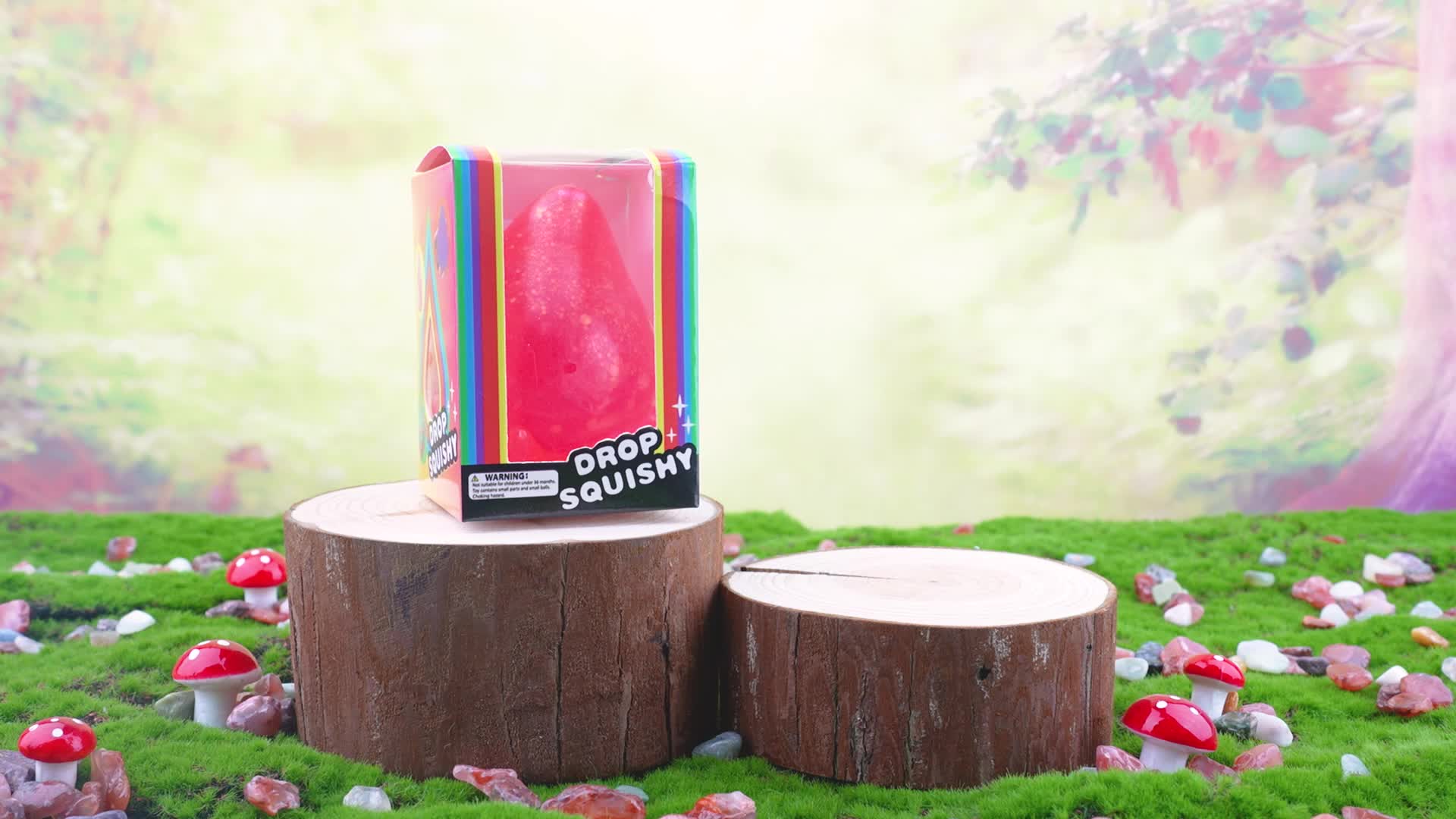 2 Stuks Squishy Druppel Stressbal voor Kinderen en Volwassenen - Fidget Toy voor Jongens en Meisjes - Sensorisch Anti-Stress Speelgoed