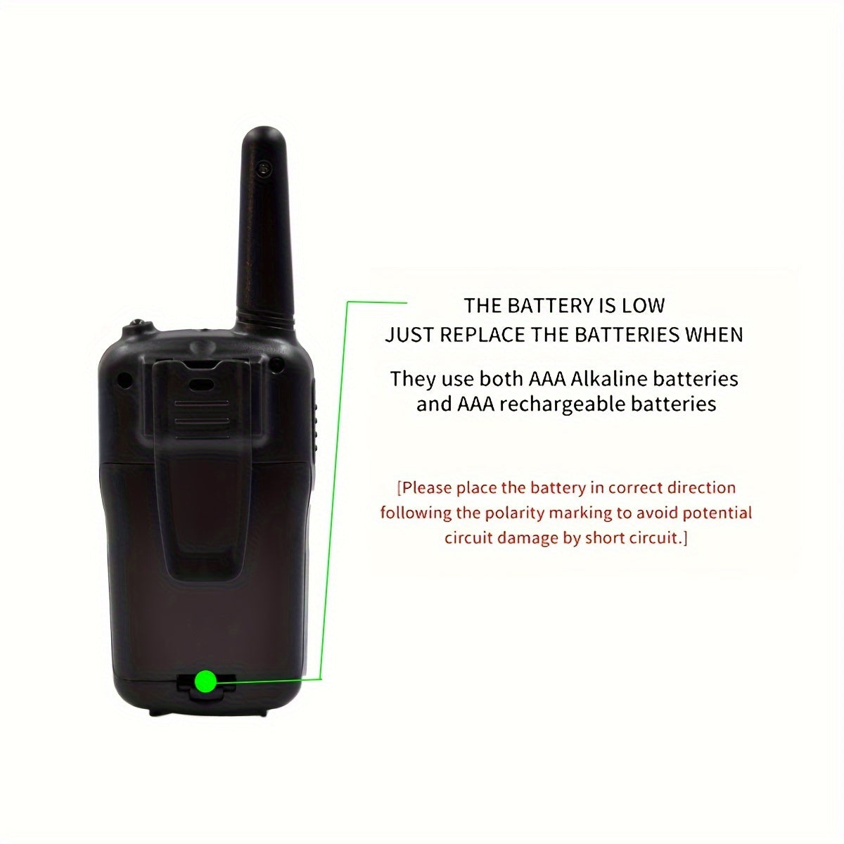 2-Pack Walkie Talkies | 8KM Bereik, LCD, Outdoor Kamperen