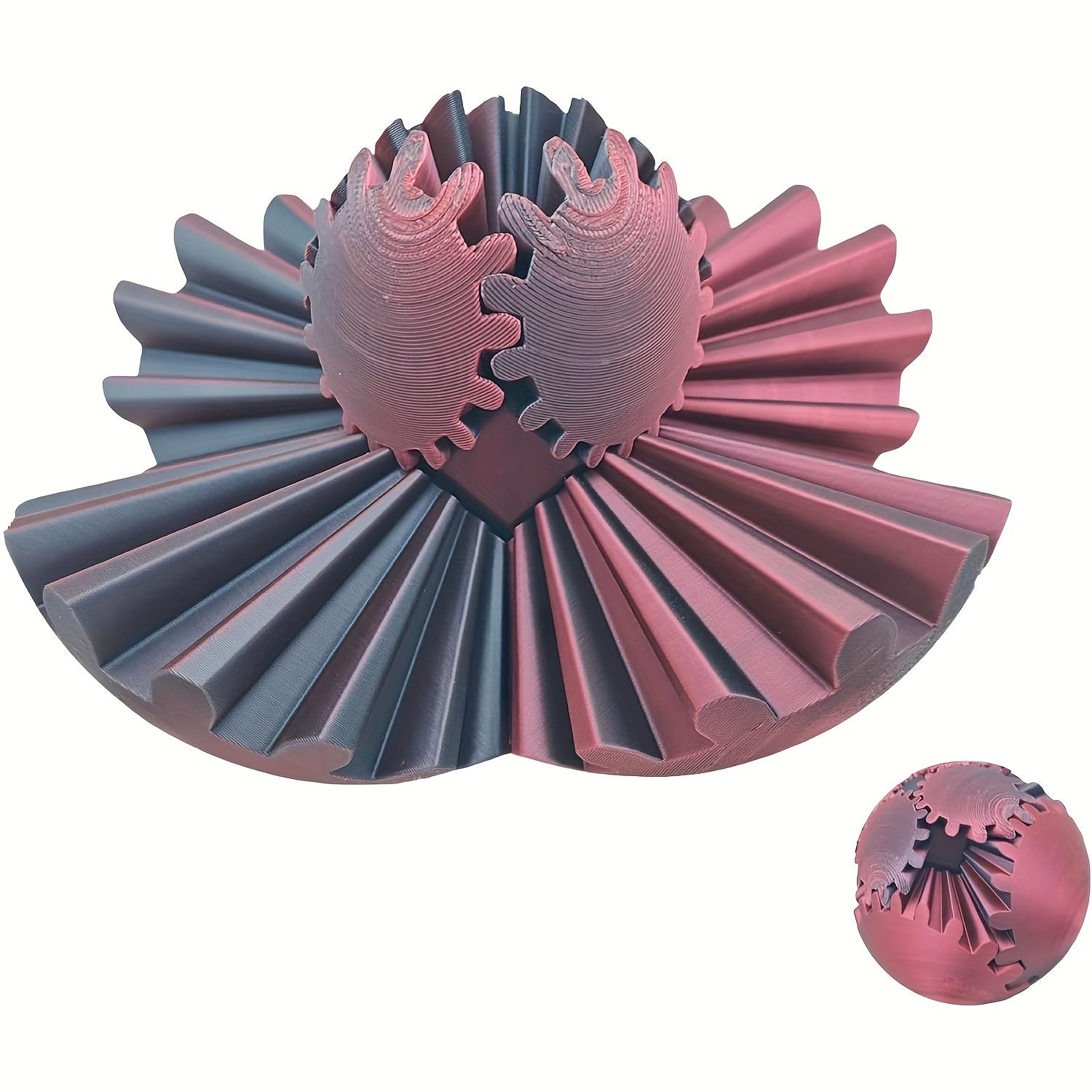 3D Tandwiel Bal - Steampunk Fidget Spinner Speelgoed, Kerstcadeau voor Kinderen