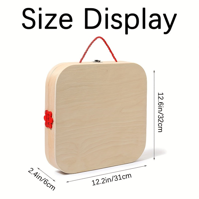 Houten gereedschapskist | Educatief bouw- & sorteerspeelgoed voor jongens en meisjes