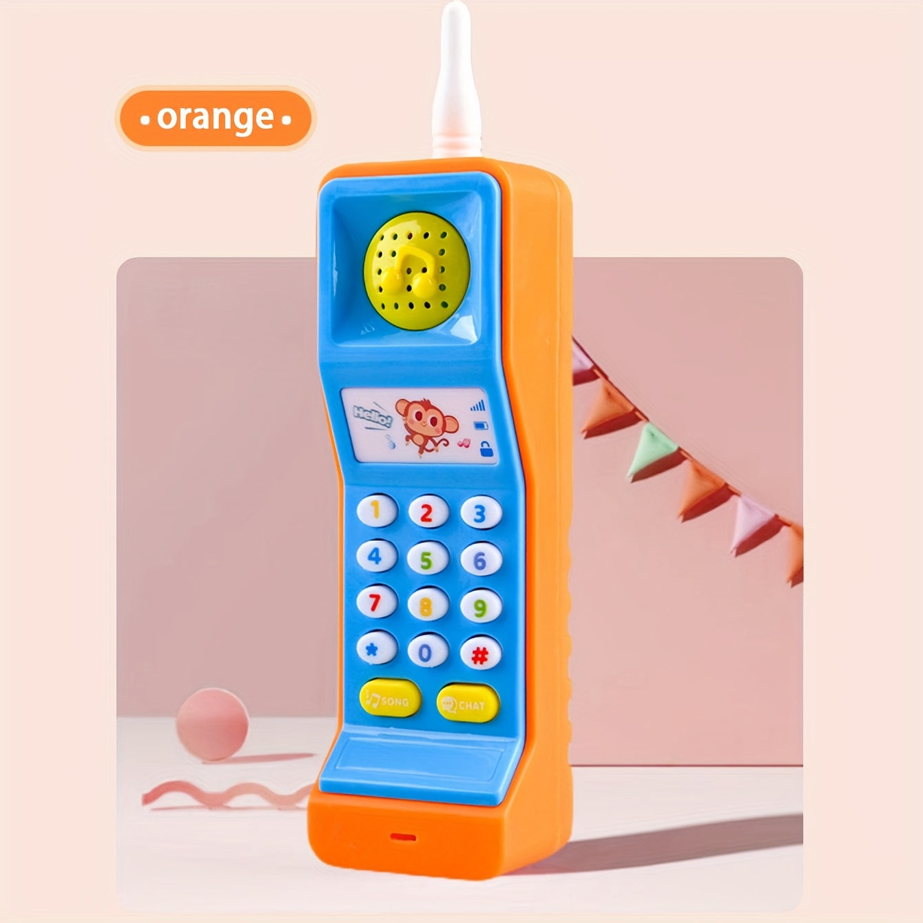 Educatief mobiel speelgoed - muziekspel met knoppen voor kinderen