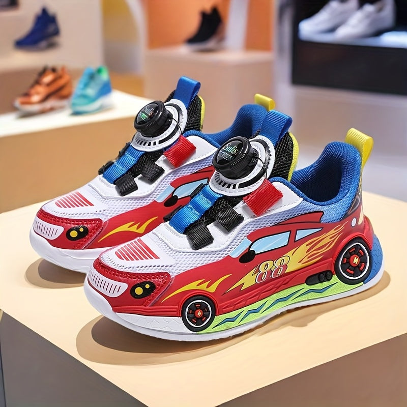 Trendy Race Sneakers Kinderen | Ademend, Lichtgewicht & Verstelbare Sluiting