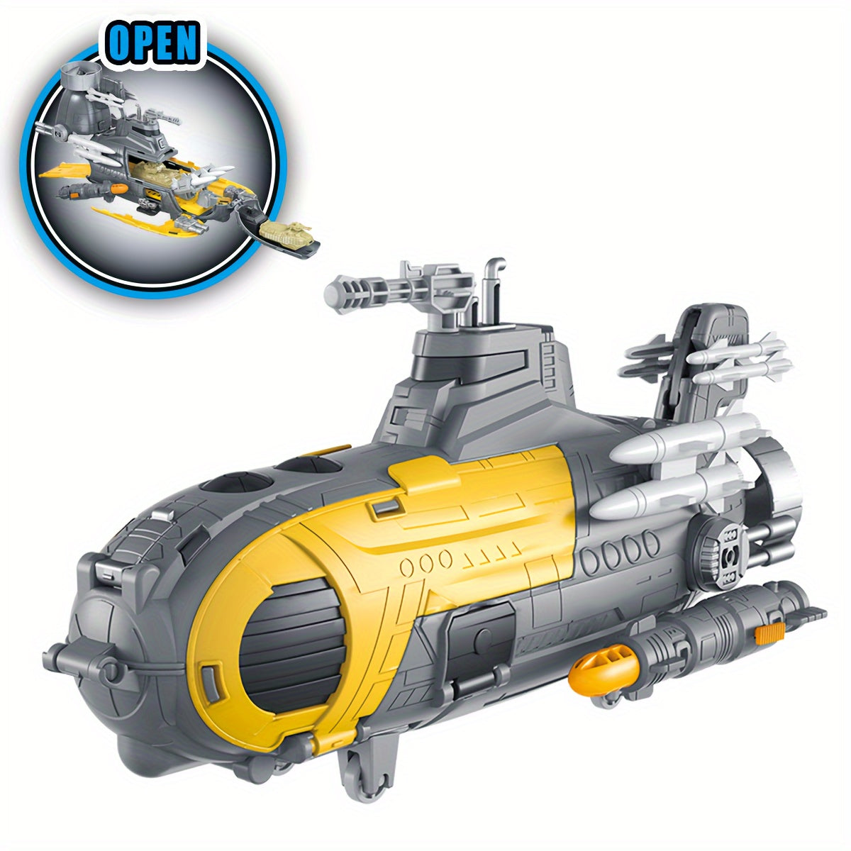 Onderzeeër Speelgoedset | Educatief Submarine Model 3-6 Jaar