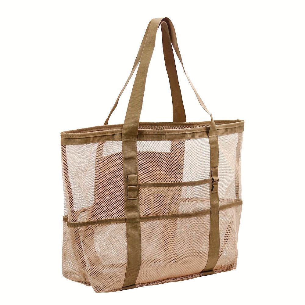 Grote Strandtas 40-50L | Meerdere Vakken | Perfect voor Outdoor
