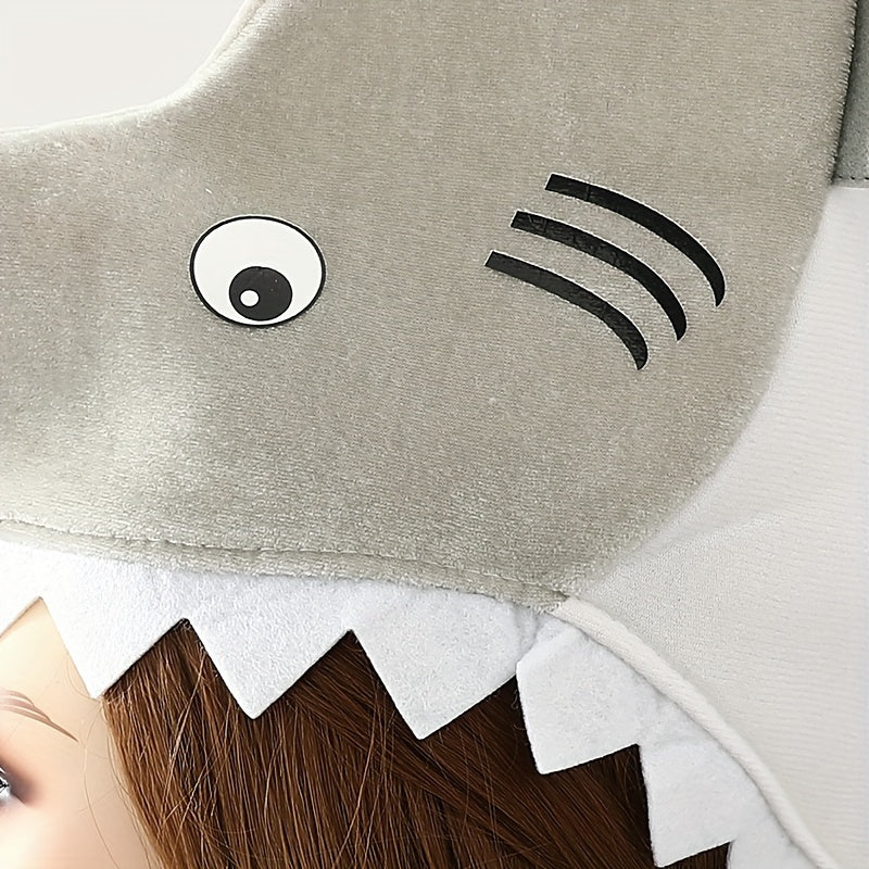 Schattige Haai Hoed | Grappige feestmuts voor Halloween, kerst en verkleedpartijen