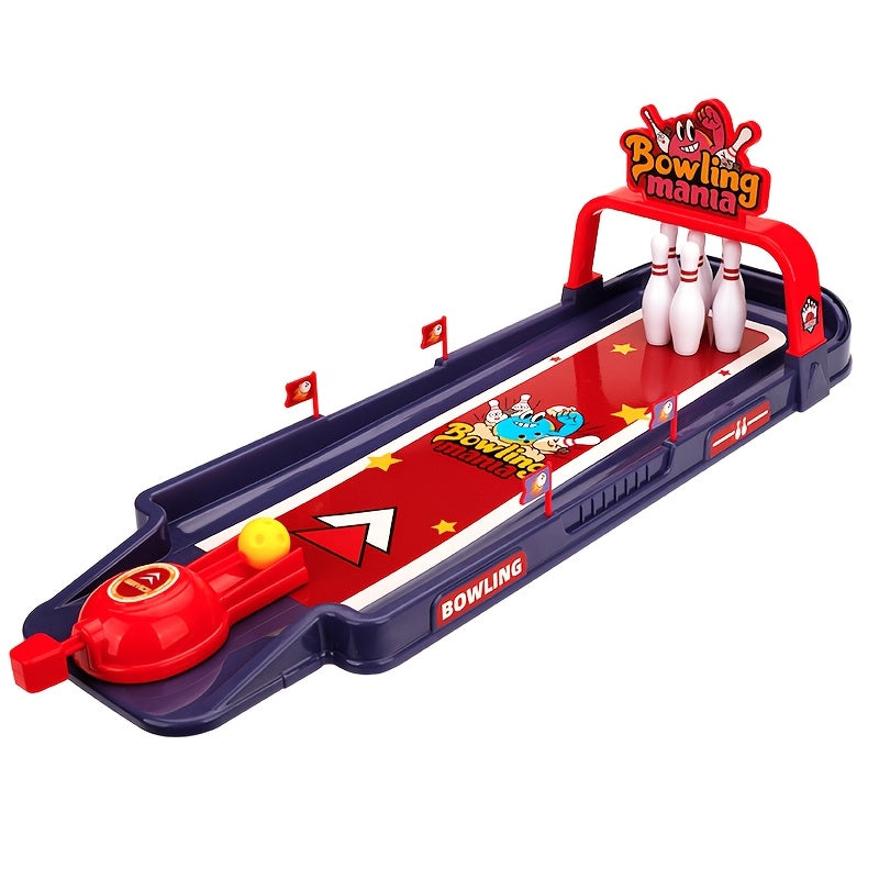 Bowling Set voor Kinderen | Tafelspel voor Gezinsplezier, Duurzaam Plastic, Perfect voor Binnen