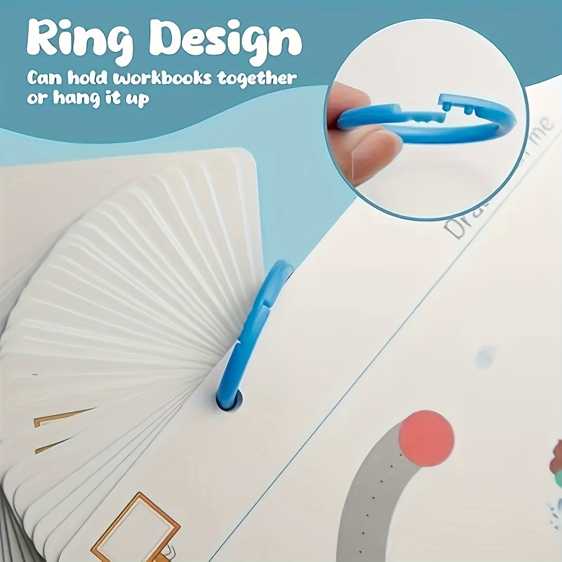 Herbruikbaar werkboek 36p | Educatief tekenboek + pennen