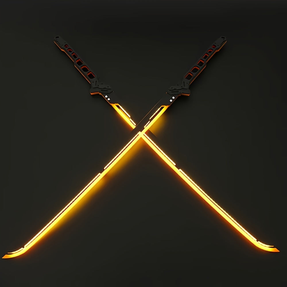 LED Samurai Zwaard 80cm | Cyberpunk Stijl | Cosplay & Halloween Decoratie