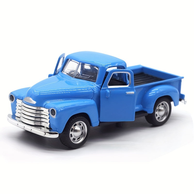 Vintage truck 1:32 van legering - Speelgoed voor kinderen, cadeau voor Kerstmis en Halloween.
