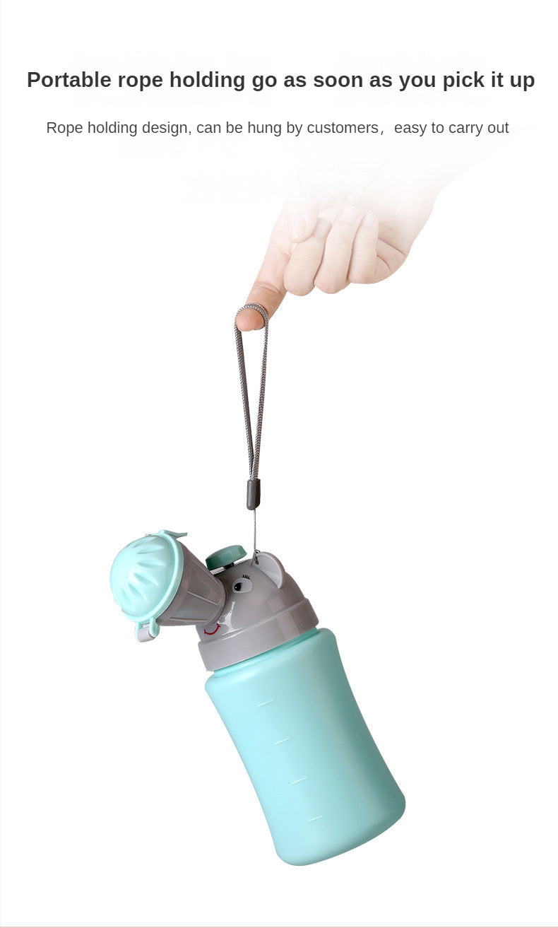 Draagbare Lekvrije Hygiënische Toilet Urinaal voor Kinderen | Nood Potjes Flessen voor Jongens en Meisjes van 3, 4, 5, 6+ Jaar