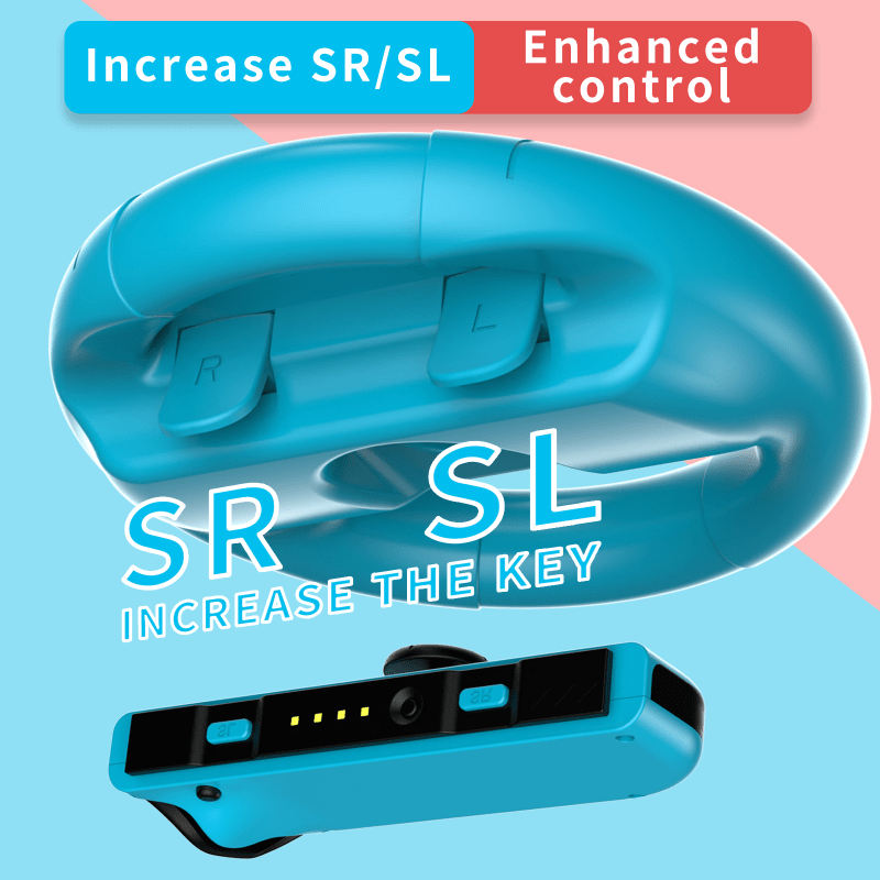 Stuurwielen Voor Switch – 2 Stuks Joy Con Accessoires Voor Racegames
