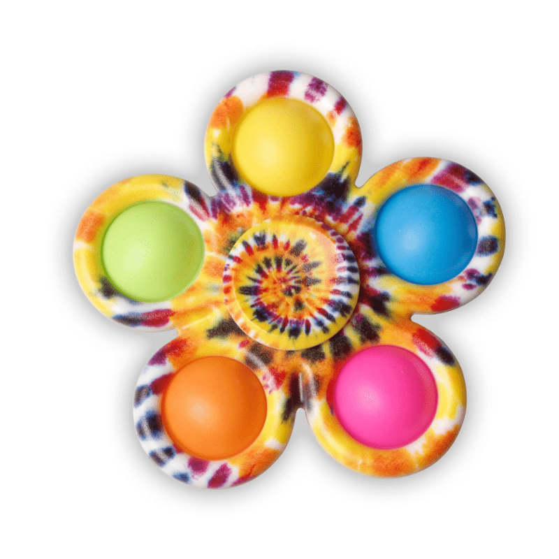 12 Pack Pop Bubbles Simple Dimple Fidget Spinners for Party Favors, Hand Tips Bulk Toys for Classroom Prizes, Halloween Christmas Valentine'S Day Gifts Kids Goody Bag Sock Fillers