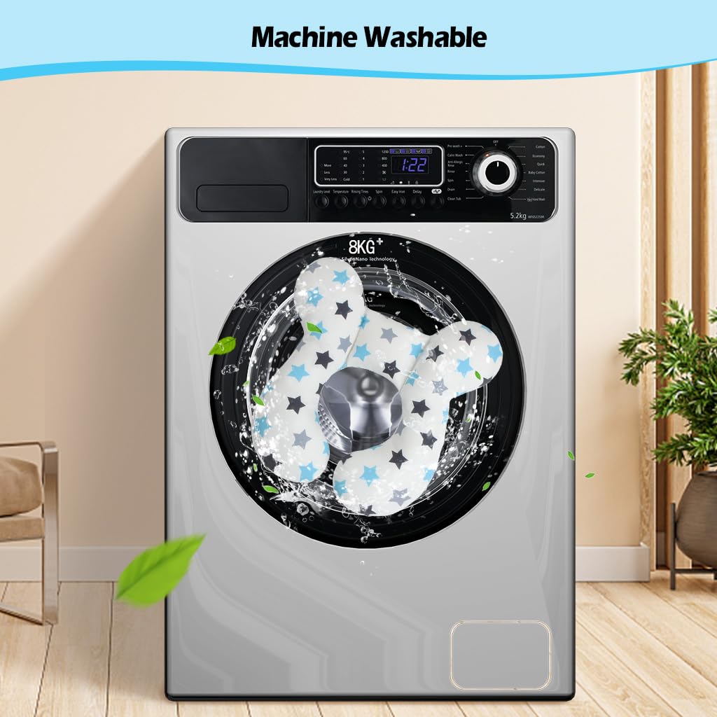 Baby Reis Nekkussen | Hoofd- en Nek Ondersteuningskussen voor Baby's en Peuters