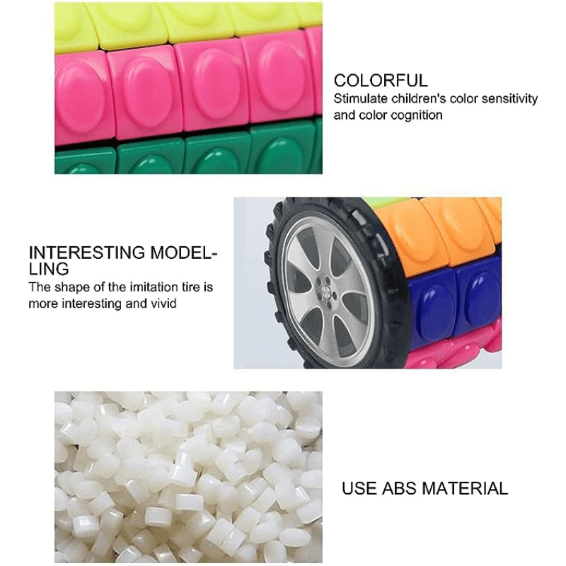 Magische Kubus Puzzel | 3D Draaiend Fidget Breinbreker