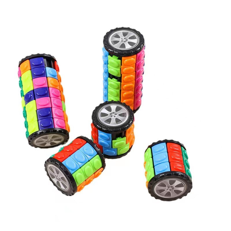 Magische Kubus Puzzel | 3D Draaiend Fidget Breinbreker