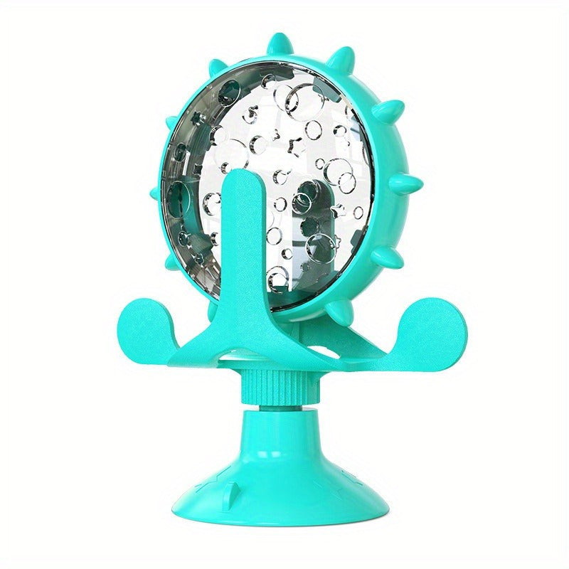 IQ Verhogende Katten Voederpuzzel | Mentale Stimulatie & Langzaam Voederen met Geluid van een Bel voor Interactief Huisdierenspeelgoed