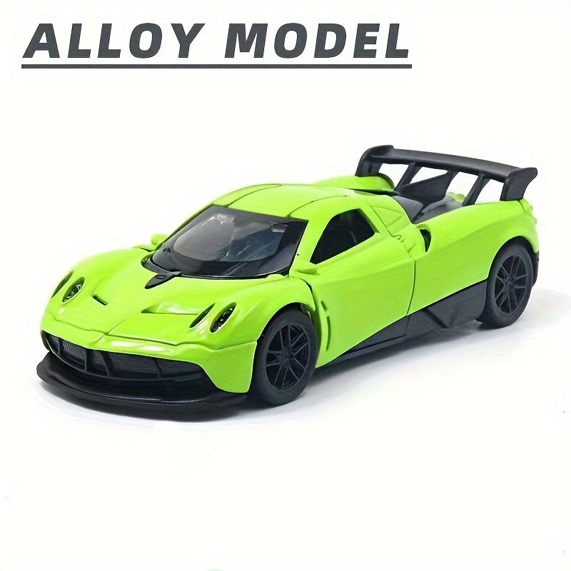 Sportauto met 3 deuren - Frictie-aandrijving, leuk voor Halloween.