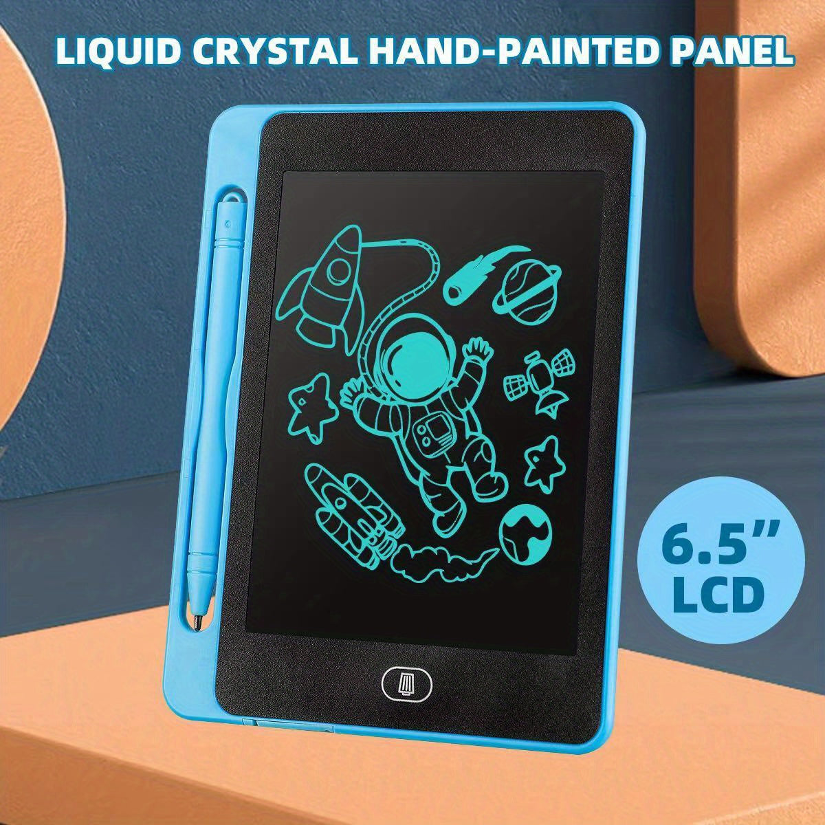 6.5" LCD Teken Tablet | Kleurenscherm | Educatief Doodle Bord | Voor Jongens & Meisjes | Halloween, Kerstcadeau