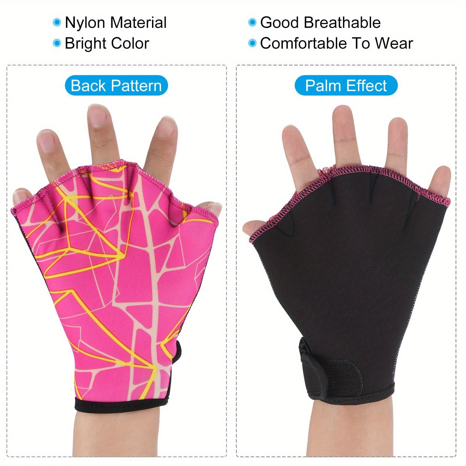 Webbed Zwemhandschoenen | Training Flippers voor Wateractiviteiten
