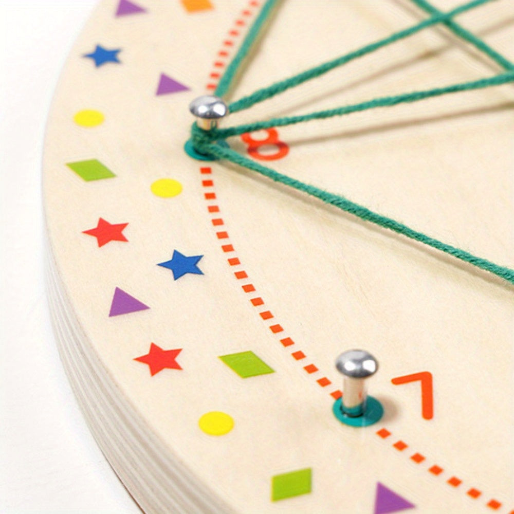 Houten Rijg Speelgoed | Creatieve Vroege Leren Activiteit voor Kinderen