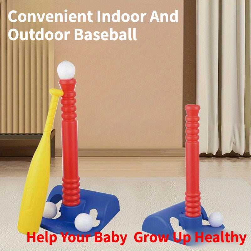 T-Ball Honkbalset voor Kinderen vanaf 3 Jaar - Sport Speelgoed voor Peuters, Jongens en Meisjes - Complete Slagbal Set voor Binnen en Buiten Spelen