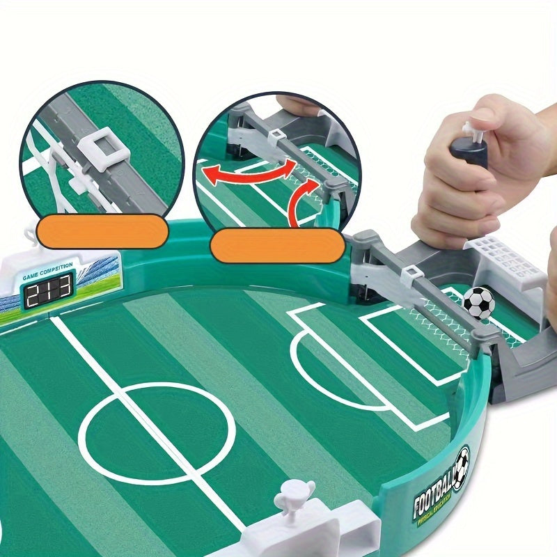 Interactief Tafelvoetbalspel voor Gezinnen | Dubbele Speler, Leuk & Educatief Sportbordspel met 5/10 Ballen | Perfect voor Kerst, Halloween, Thanksgiving Geschenken