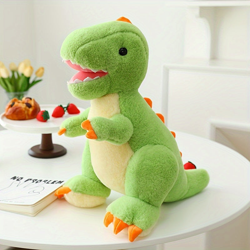Groen T-Rex Knuffel Kussen | Zachte Dinosaurus Knuffel | Cadeau voor Kinderen