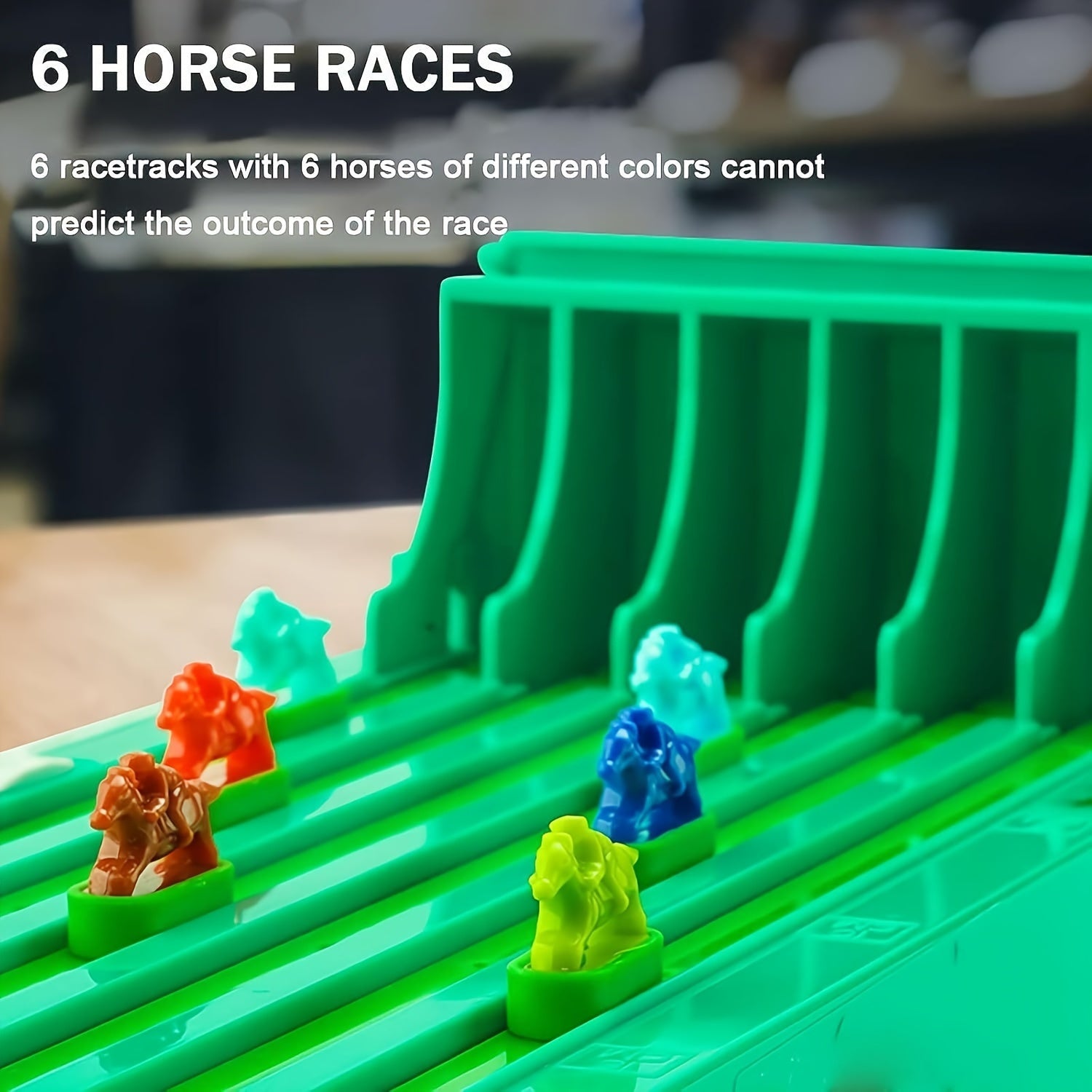 Mini Paardenraces & Tafelvoetbal Spel | Perfect voor Gezinsplezier, Feestjes & Halloween Verzamelingen