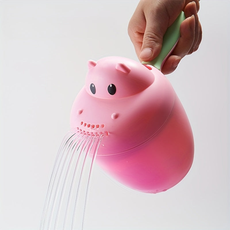 Baby Spoelbeker met Handvat | Zachte Shampoo Beker Beschermt Ogen tijdens Baden